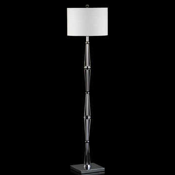 Francine 60" Crystal LED Floor Lamp - JONATHAN Y